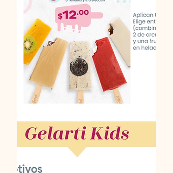 Pack real de paletas Gelarti